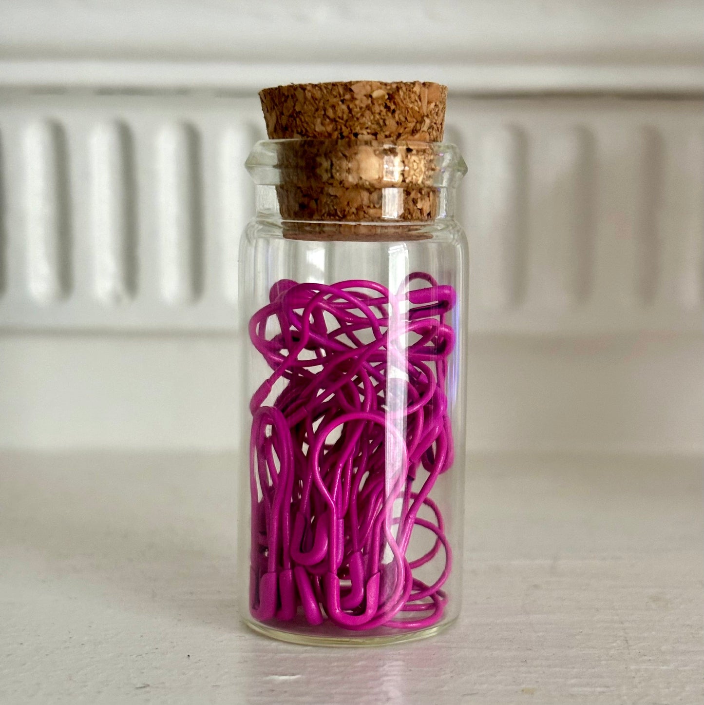 Bottled Bulb Stitch Markers