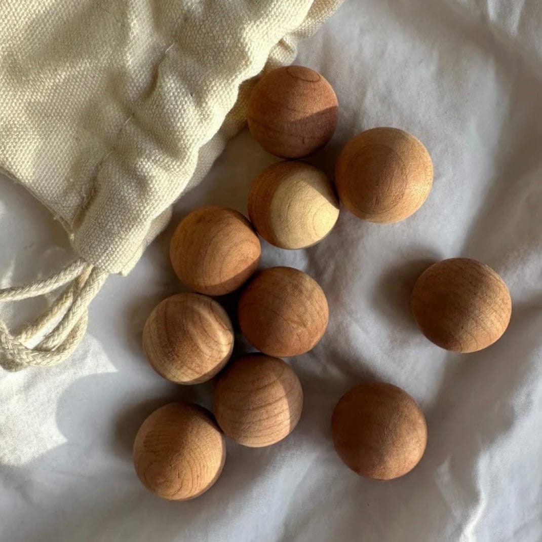 PetiteKnit Cedar Wood Balls