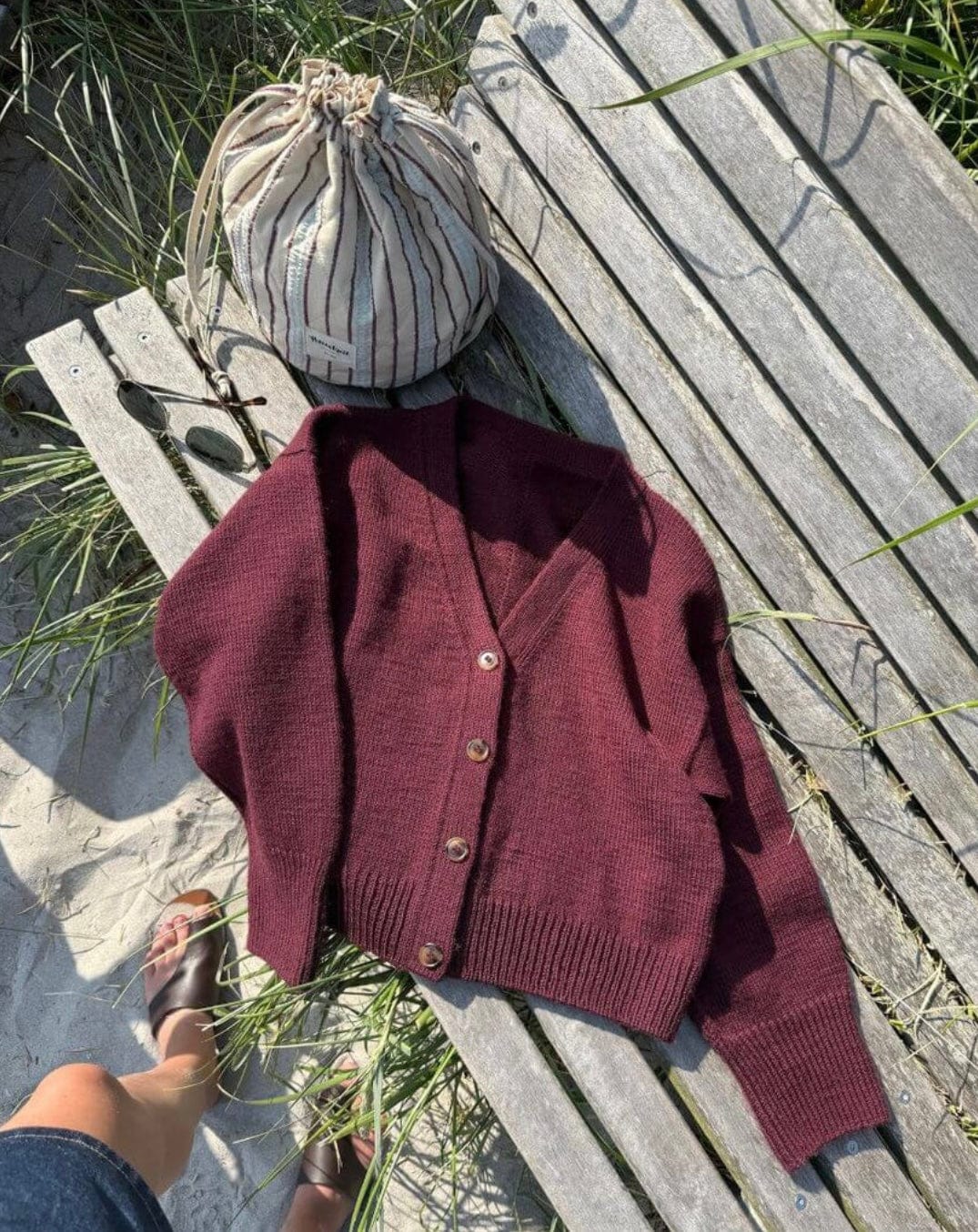 Scarlet Cardigan by PetiteKnit - Hard Copy Pattern