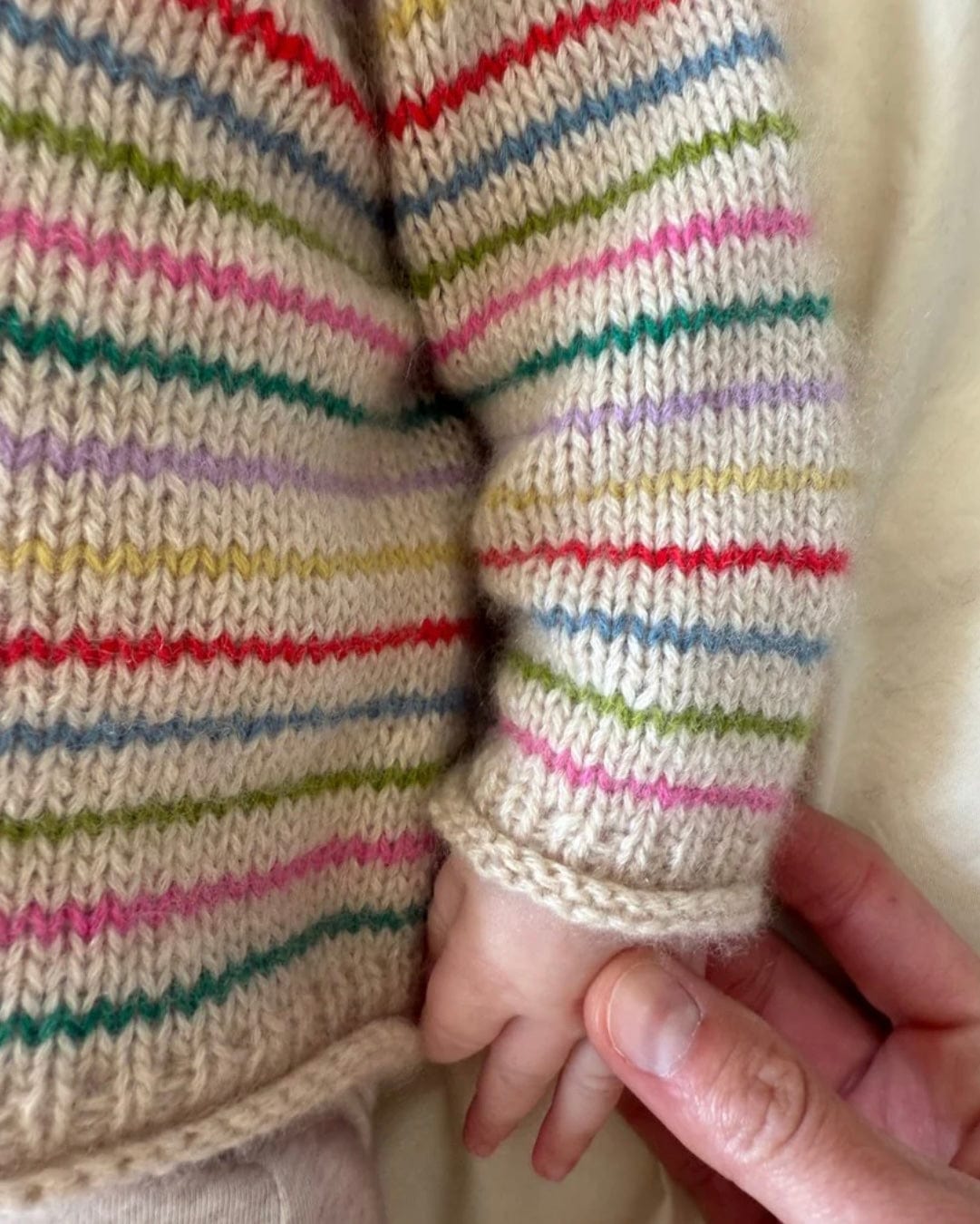 Frankie Sweater Baby by PetiteKnit - Hard Copy Pattern
