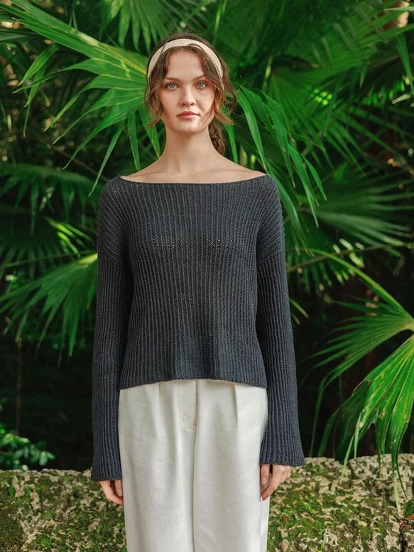 2404 - 05 Fenny Sweater Pattern by Sandnes Garn