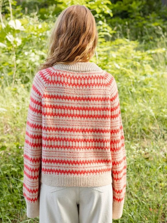 2410-04 Kleiva Ladies Sweater by Sandnes Garn - Hard Copy