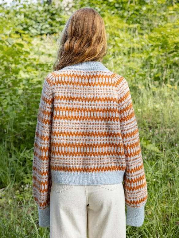2410-04 Kleiva Ladies Sweater by Sandnes Garn - Hard Copy