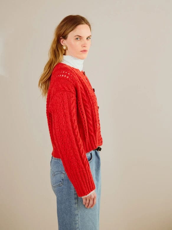 2409-08 Cornelia Cardigan by Sandnes Garn - Hard copy pattern