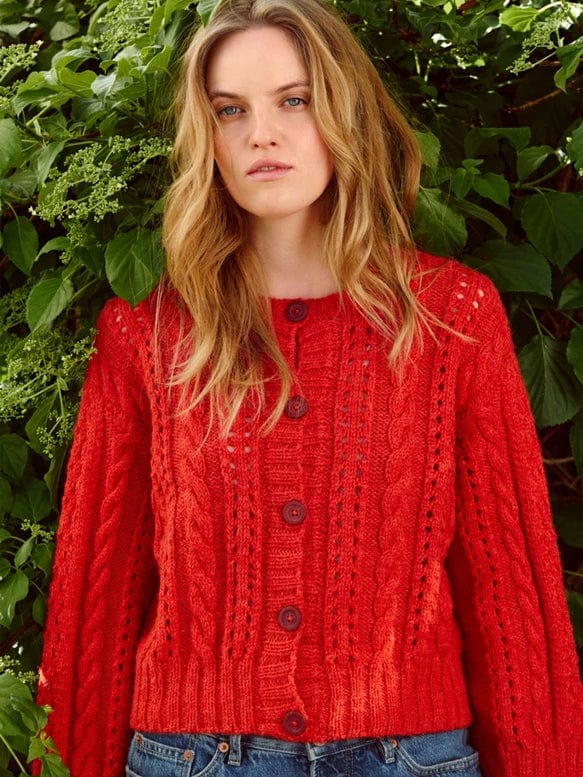 2409-08 Cornelia Cardigan by Sandnes Garn - Hard copy pattern