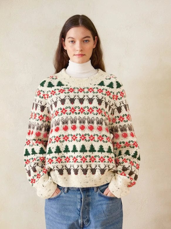 Christmas Sweater Pattern by Sandnes Garn