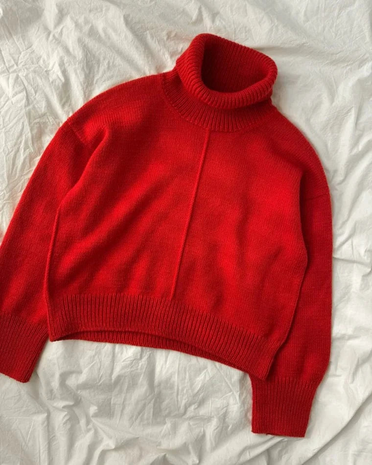 Scarlet Sweater by PetiteKnit - Hard Copy Pattern