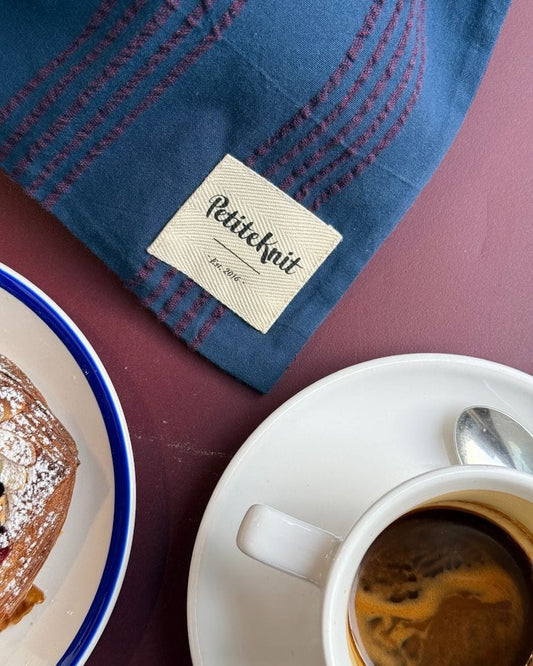 Knitter's String Bag - Night Shadow by PetiteKnit