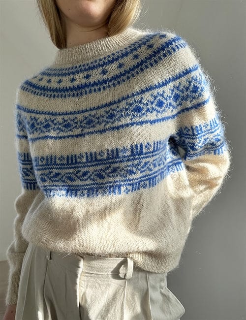 Porcelain Yoke Sweater Kit By Lene Holme Samsø