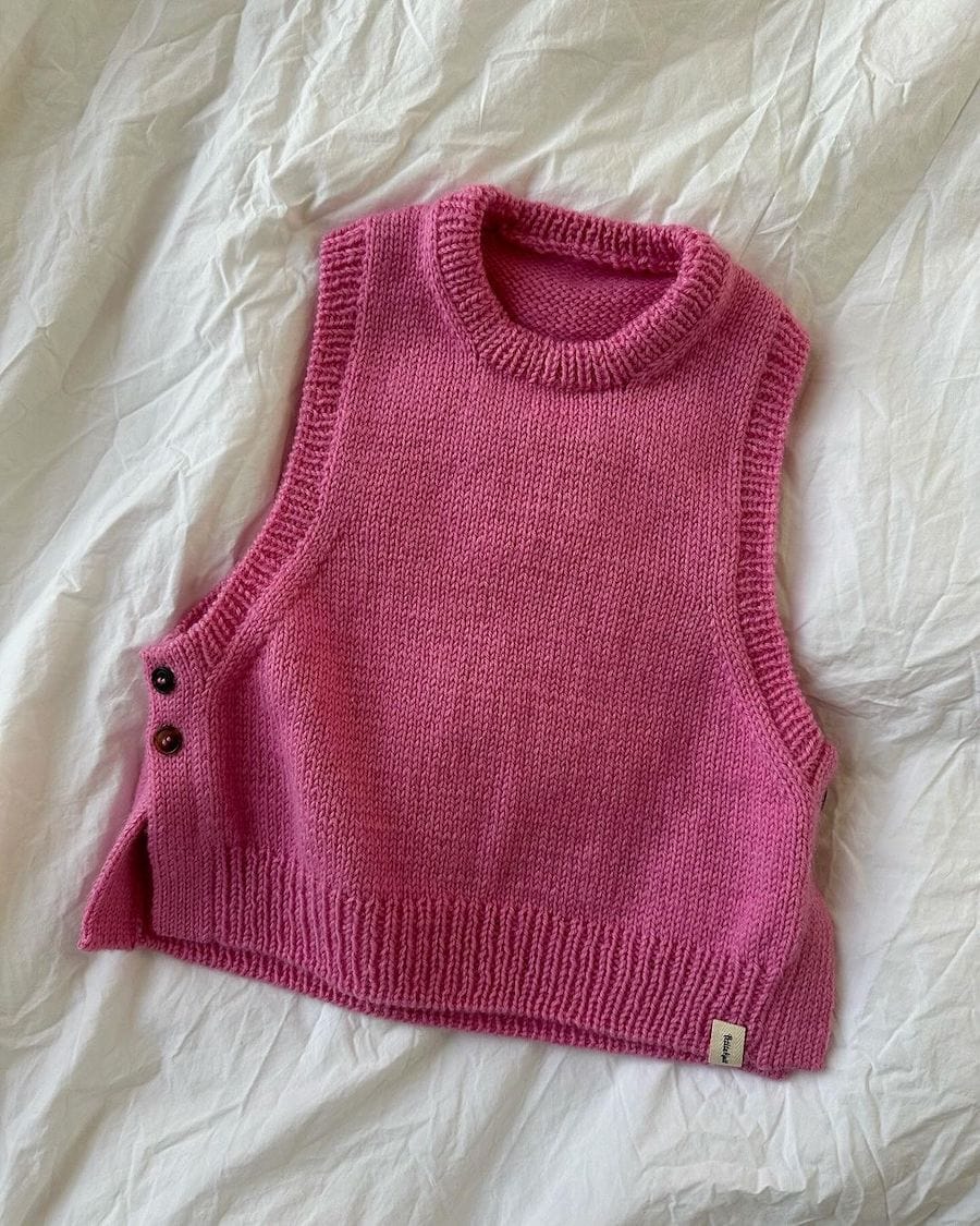 Lulu Slipover Junior by PetiteKnit - Hard Copy Pattern