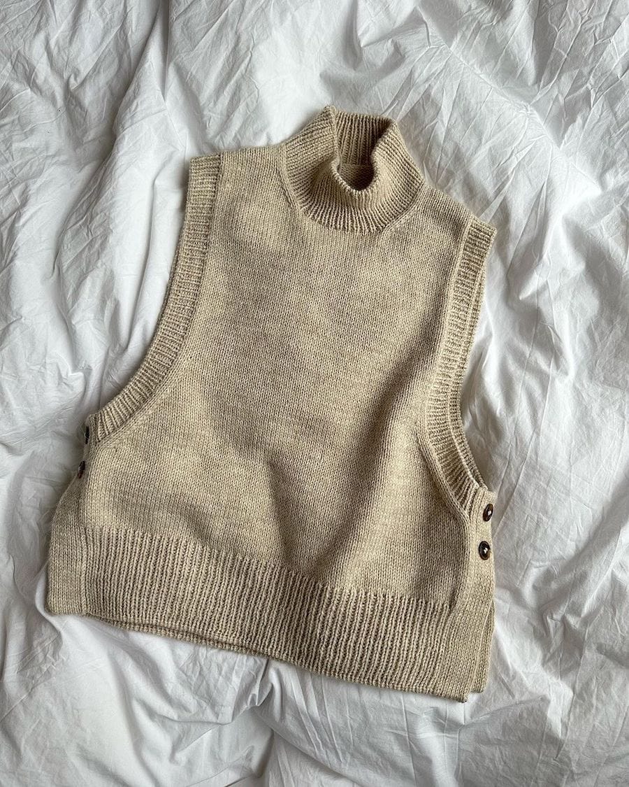 Lulu Slipover Pattern by PetiteKnit- Hard Copy Pattern