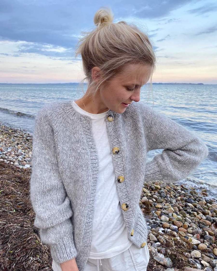 Novice Cardigan Chunky Edition by PetiteKnit - Hard Copy Pattern
