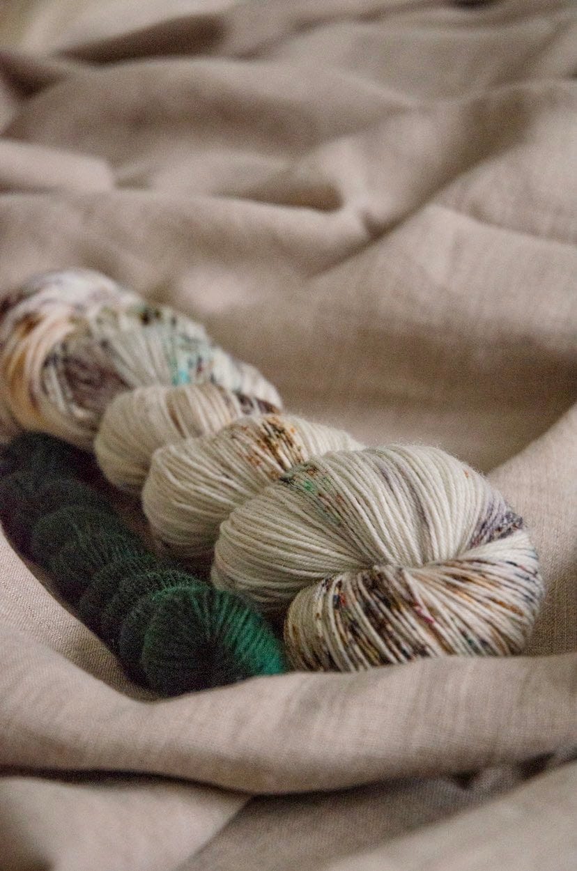 Moonwalk Sock Set - Hand Dyed Yarn by Midnatsstrik