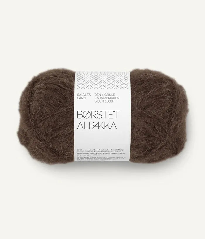Børstet Alpakka by Sandnes garn