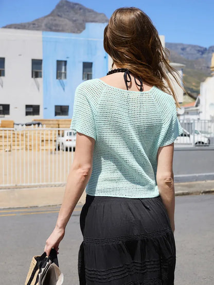 2604 -03 Ava Blouse by Sandnes Garn