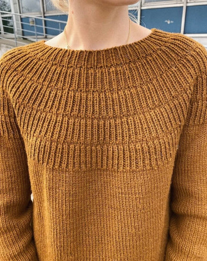 Anker's Sweater - My Size pattern by PetiteKnit - Hard Copy Pattern