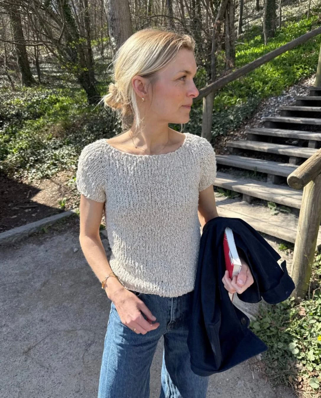 Wave Tee by PetiteKnit - Hard copy pattern