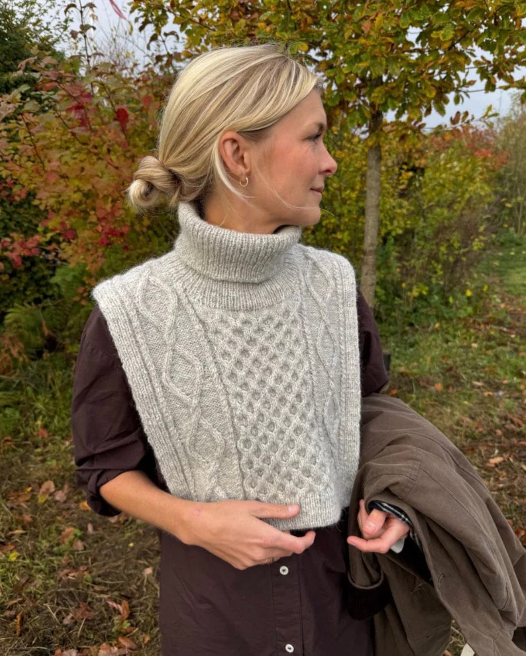 Dagmar Neck by PetiteKnit - Hard copy pattern