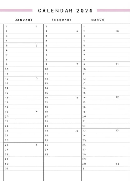 The Bullet Journal for Knitters 2026 - PRE ORDER