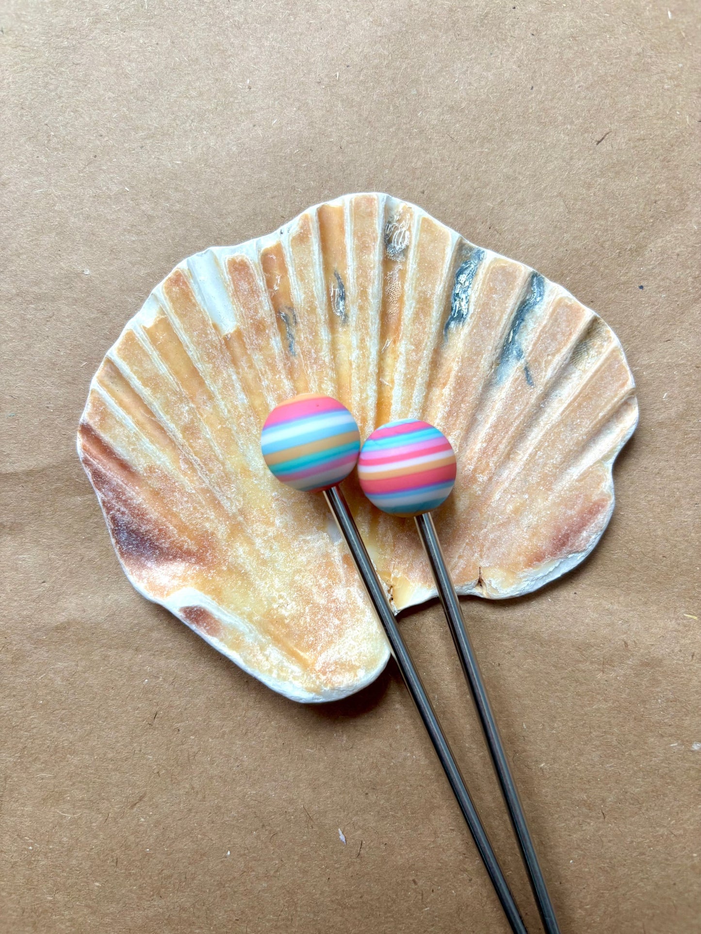 Round Silicone Needle Protectors Stitch Stoppers