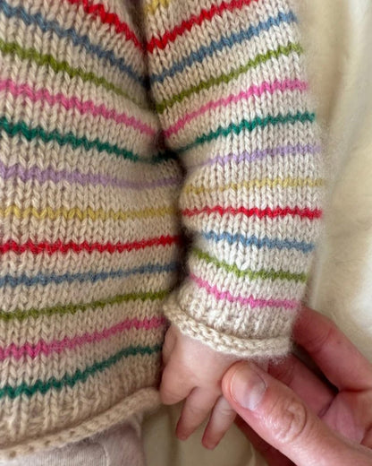 Frankie Sweater Baby by PetiteKnit - Hard Copy Pattern