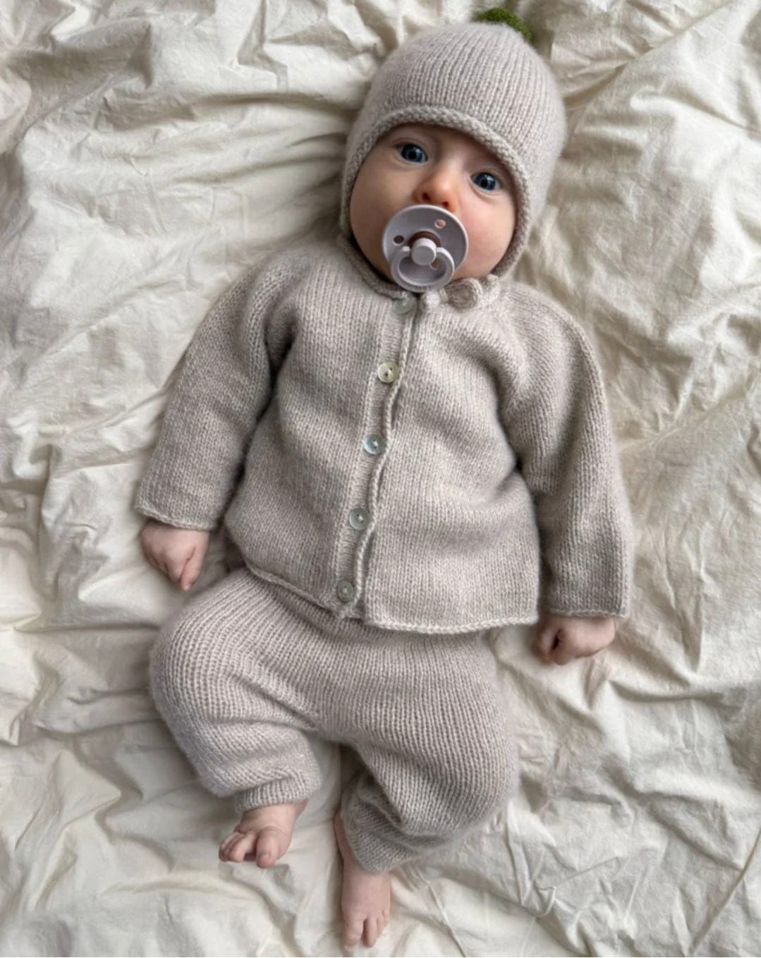 Cleo Baby Set by PetiteKnit - Hard copy pattern