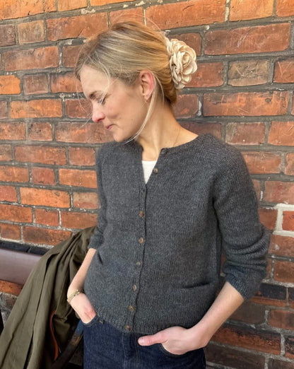 Copenhagen Cardigan by PetiteKnit - Hard Copy Pattern