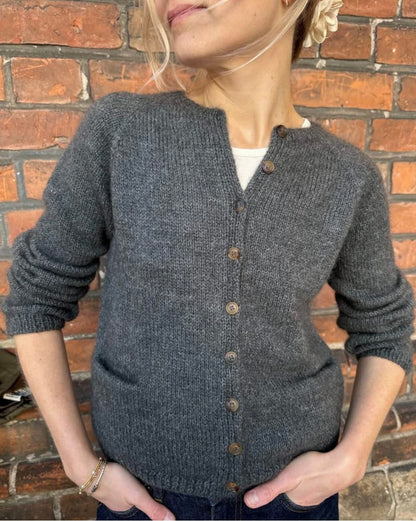 Copenhagen Cardigan by PetiteKnit - Hard Copy Pattern