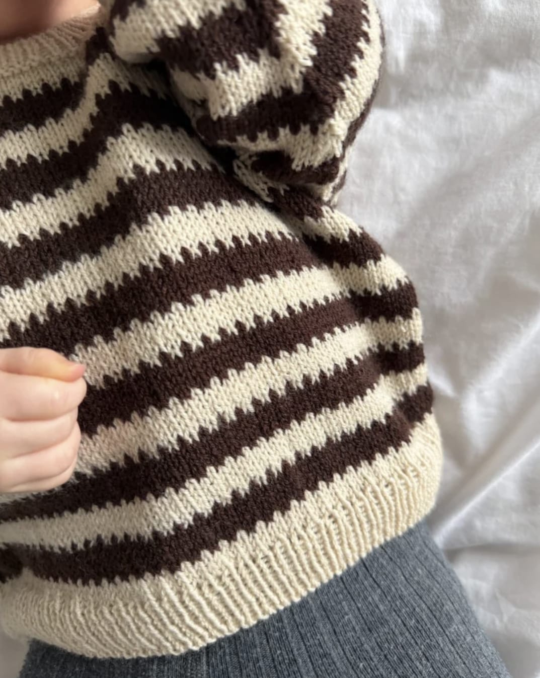 Otto Sweater Baby by PetiteKnit - Hard Copy Pattern