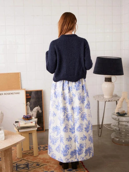 2403 - 07 Spencer Sweater Pattern by Sandnes Garn