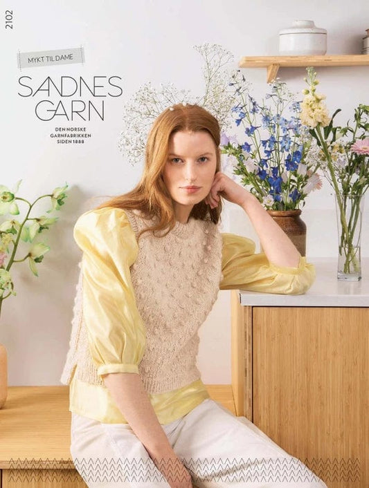 2102 Mykt Til Dame by Sandnes Garn