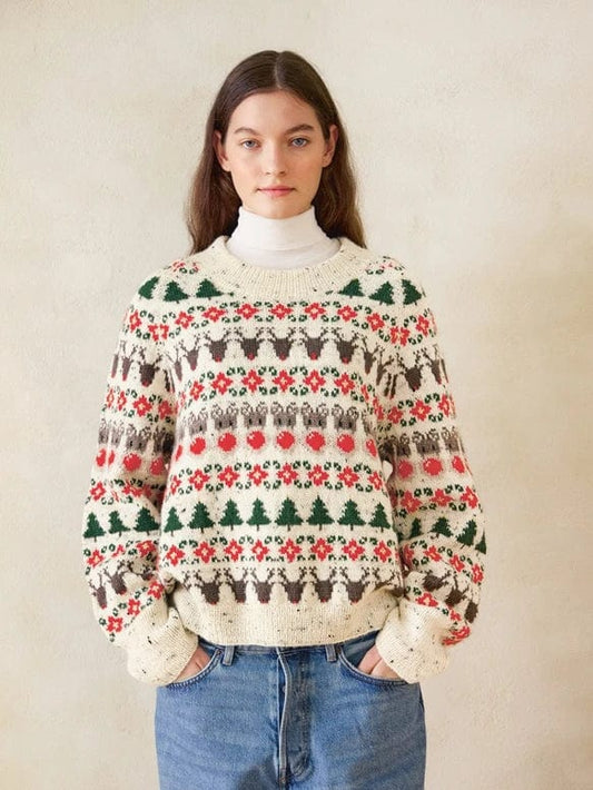 Christmas Sweater Pattern by Sandnes Garn