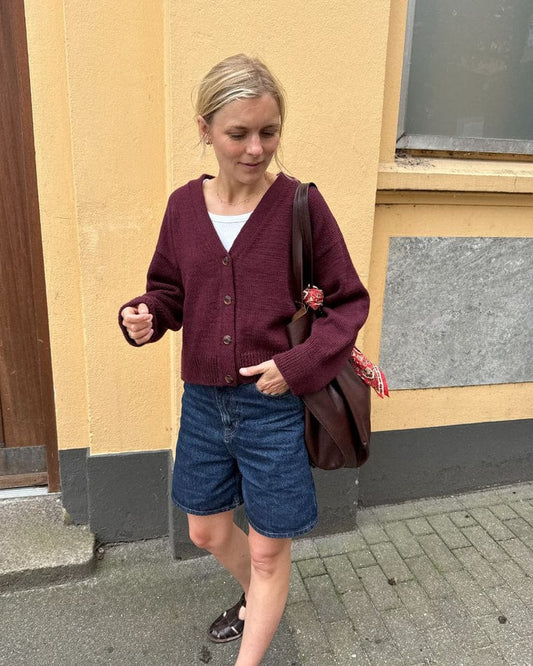Scarlet Cardigan by PetiteKnit - Hard Copy Pattern