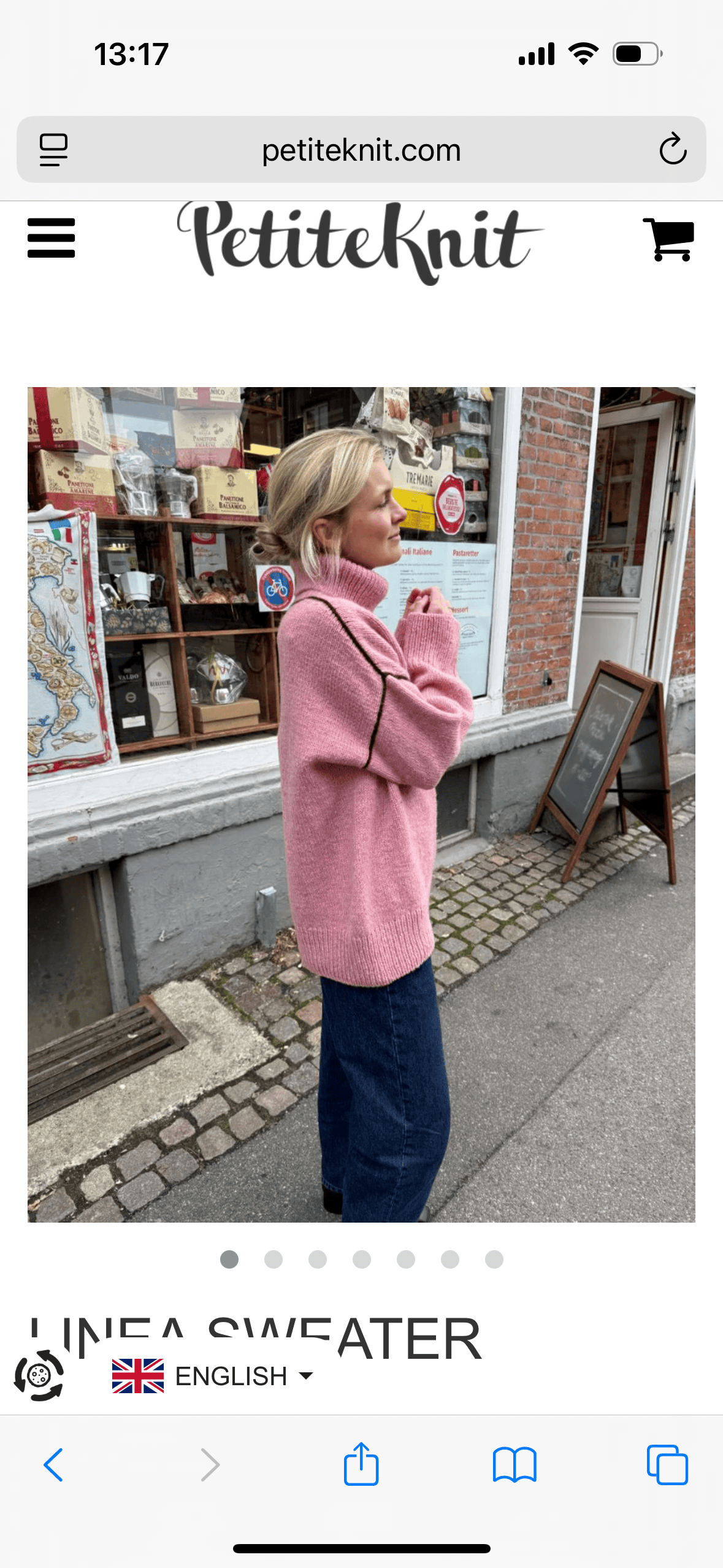 Linea Sweater by PetiteKnit - Hard Copy Pattern