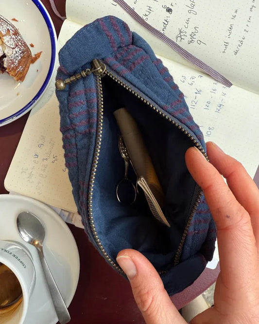 Knitter's Tool Clutch - Night Shadow by PetiteKnit