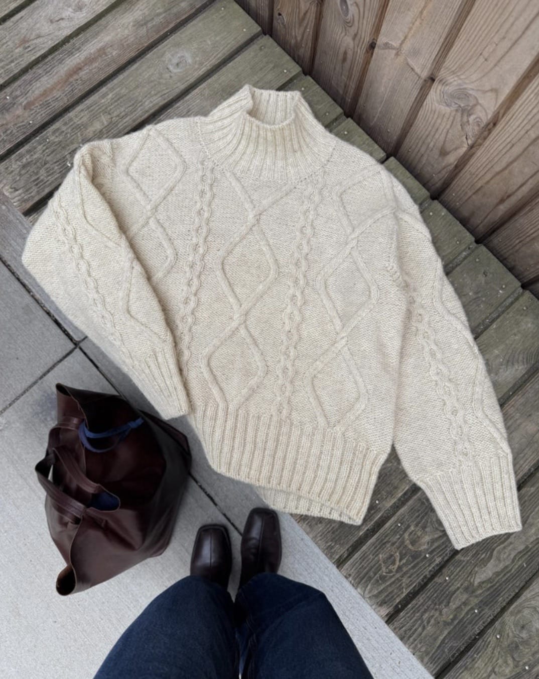 Saga Sweater by PetiteKnit - Hard Copy Pattern