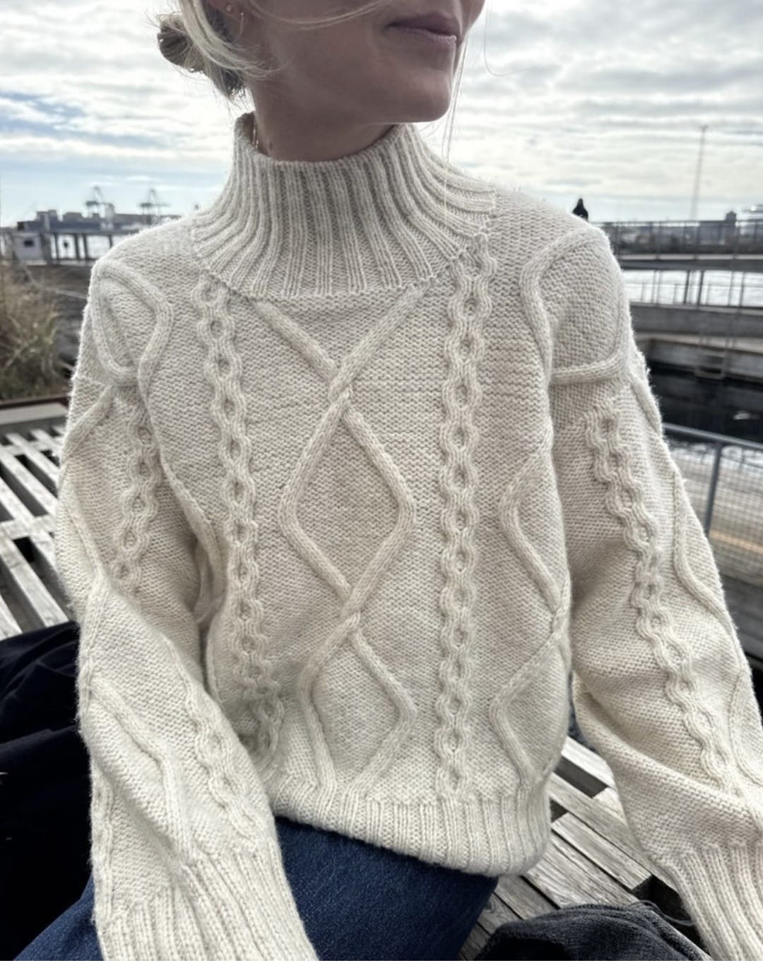 Saga Sweater by PetiteKnit - Hard Copy Pattern