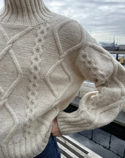 Saga Sweater by PetiteKnit - Hard Copy Pattern