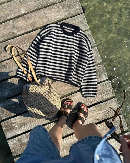 Olga Sweater by PetiteKnit - Hard Copy Pattern