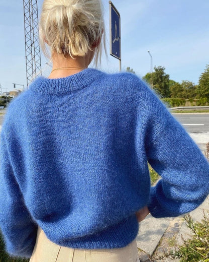 Stockholm Sweater V-Neck by PetiteKnit - Hard copy pattern