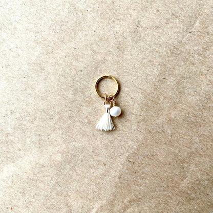 Pearl and Tassel Stitch Marker