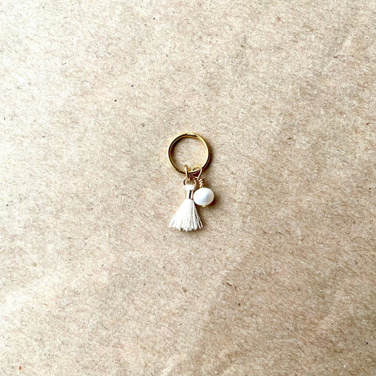Pearl and Tassel Stitch Marker
