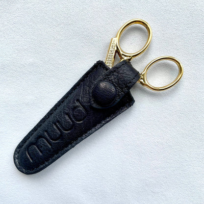 Stainless Steel Stork Embroidery Scissors With Muud Case